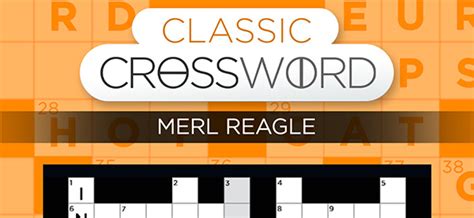 Play Merl Reagles classic crossword puzzles